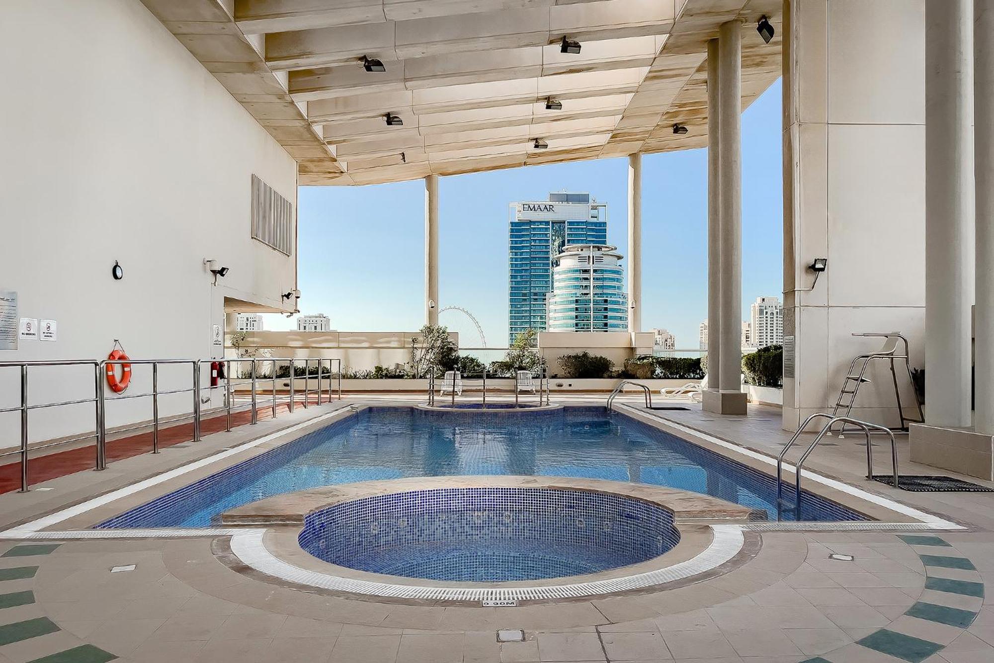 Short Walk To Jbr & Marina - 1Br With Lake View In Jlt Near Metro Apartment Dubai Exterior photo